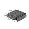 Car Armrest Cushion Pillow PU Leather with Storage Pocket Arm Rest Pad Box Cover