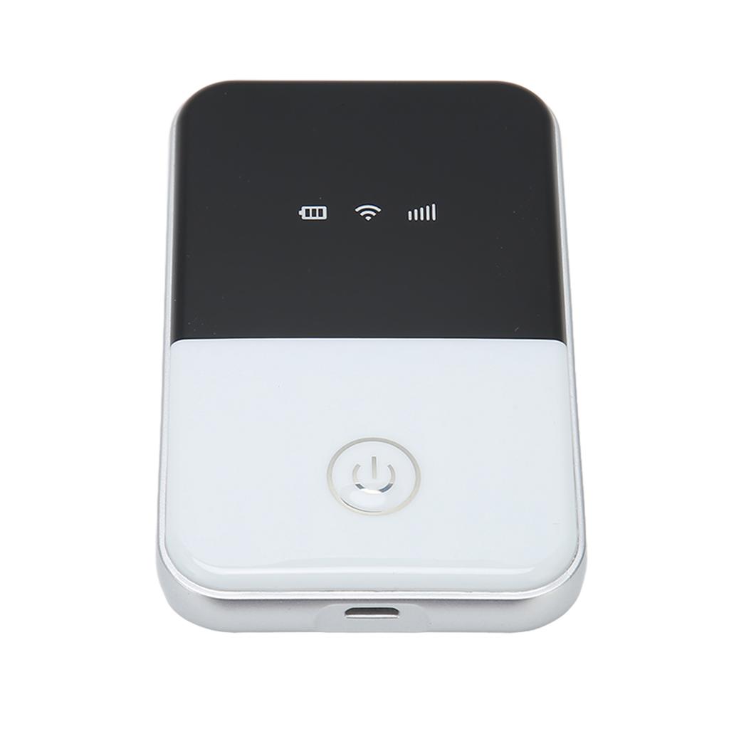 Mobile WiFi Hotspot with SIM Card Slot 4G LTE Support 10 Users Battery Powered Portable WIFI for Laptops Phones Tablets