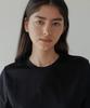Lingseoul Supima Silket Cotton Top-Black