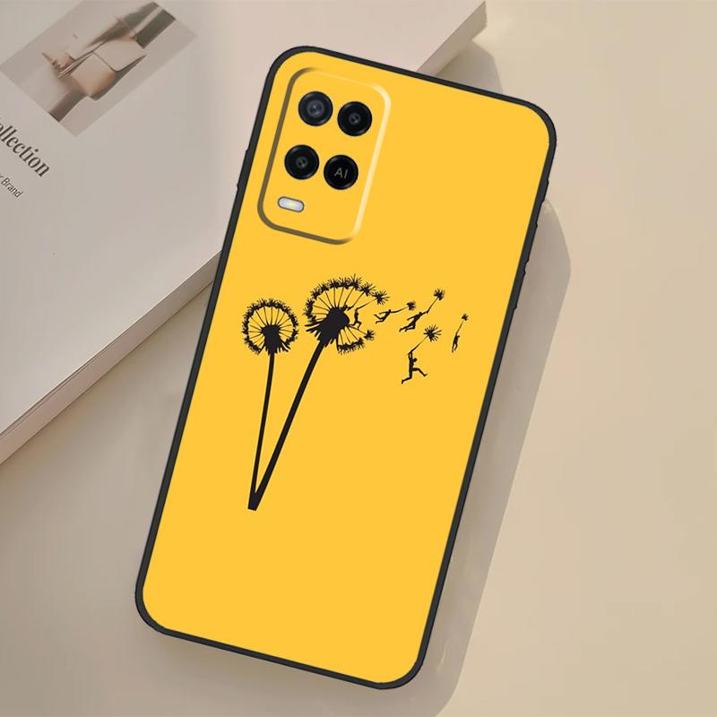 

Dandelion Case For Oppo A76 A96 A16 A17 A18 A60 A80 A40 A38 A58 A78 A98 A94 A74 A54 A15 A57 A77 A5 Pro OPPO A40 A40m