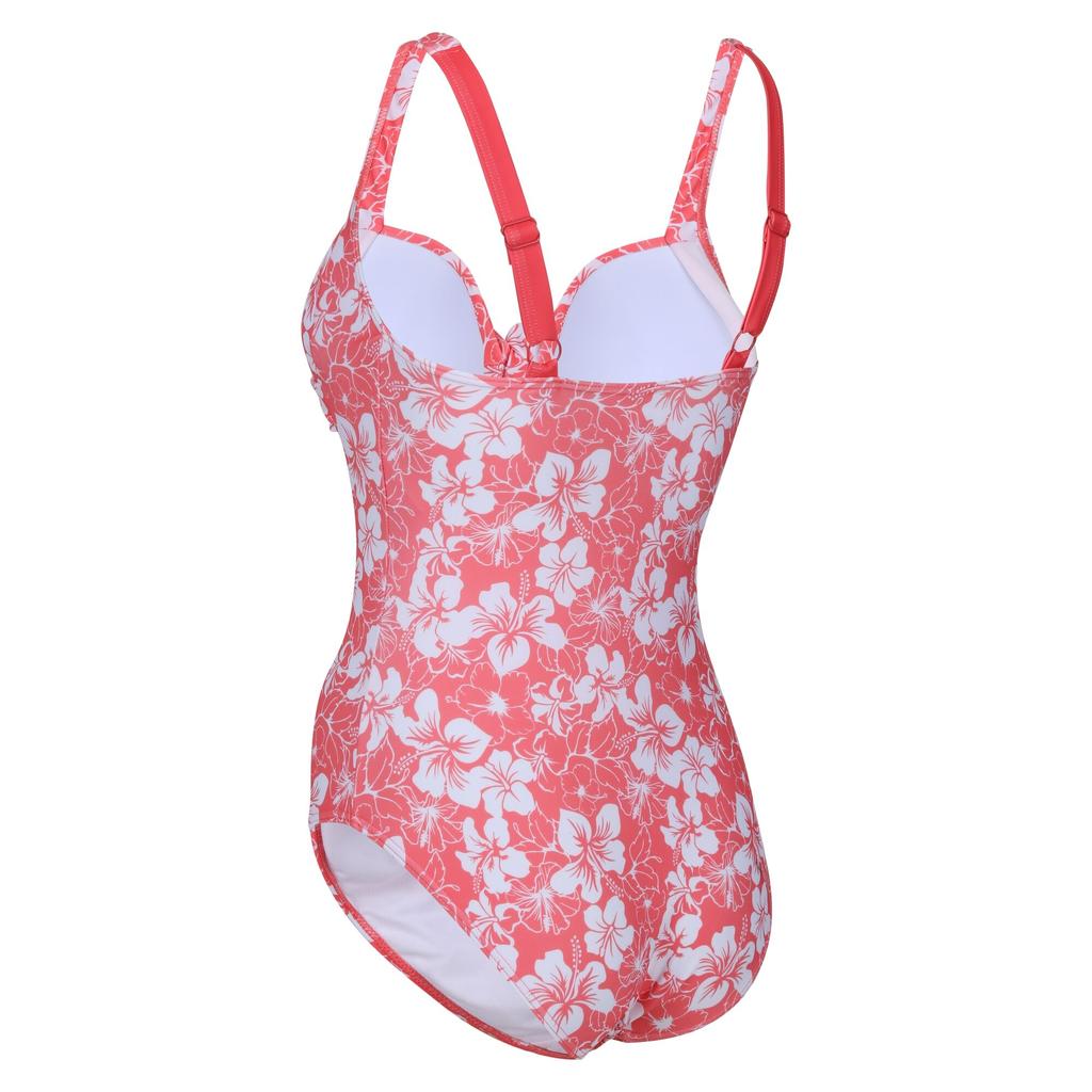 Regatta Womens/Ladies Sakari Hibiscus Tummy Control One Piece Swimsuit