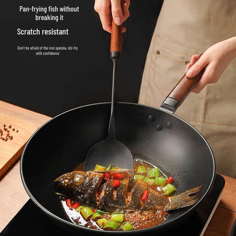 Titanium Non-Stick Flat Bottom Frying Pan