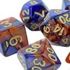 7 Stück Acryl Polyeder Würfel, Rollenspiel Sammlung Brettspiel Langlebige Requisiten für RPG