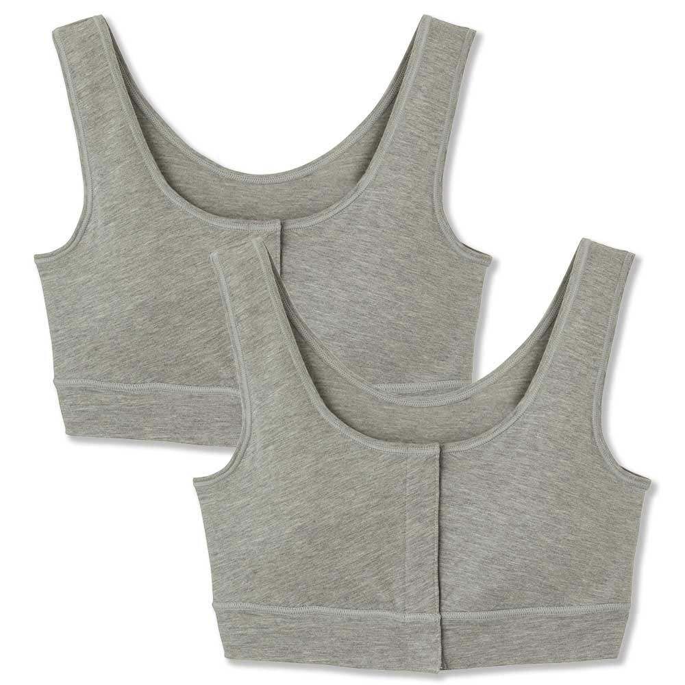 

with insert to put on and take for breast Cell Fair gray moccasin of [Gunze] Front-opening bra, Lacbra, non-wired, pads, [Easy off], post-surgery,