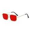 Rectangular Metal Sunglasses for Men Original European and American Retro Fashion Trends Shades for Men Steampunk Glasses