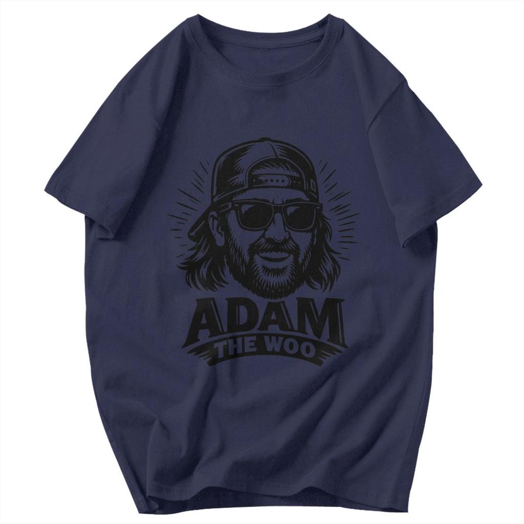 Men T Shirt Adam The Woo RIP Awesome Summer Y2K Graphic Tees Unisex Clothes T Shirts