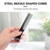 New Barber Hairdressing Combs Multifunction Hair Detangler Comb Anti-static Haircare Hairstyling Tool Set Stylist Accessories