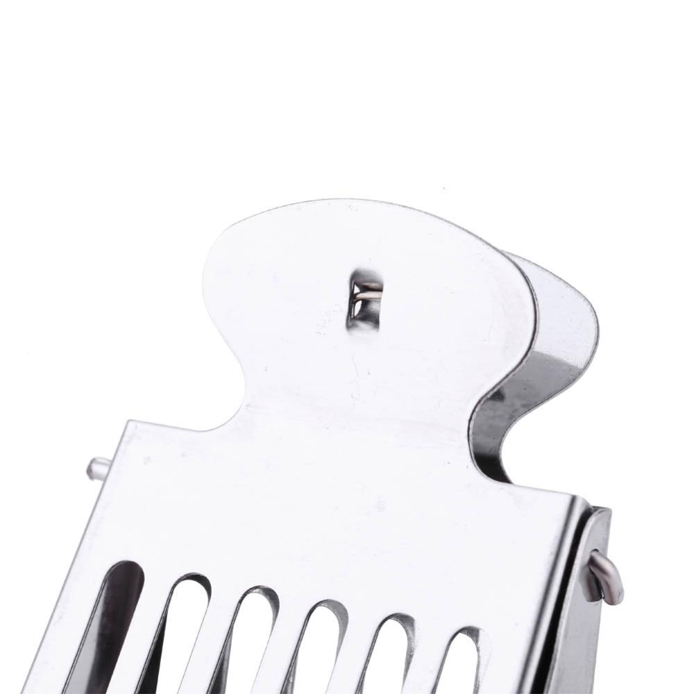10Pcs Stainless Steel Queen Bee Clip Silver Queen Bee Cage Easy To Use Queen Bee Catcher  Apiculture