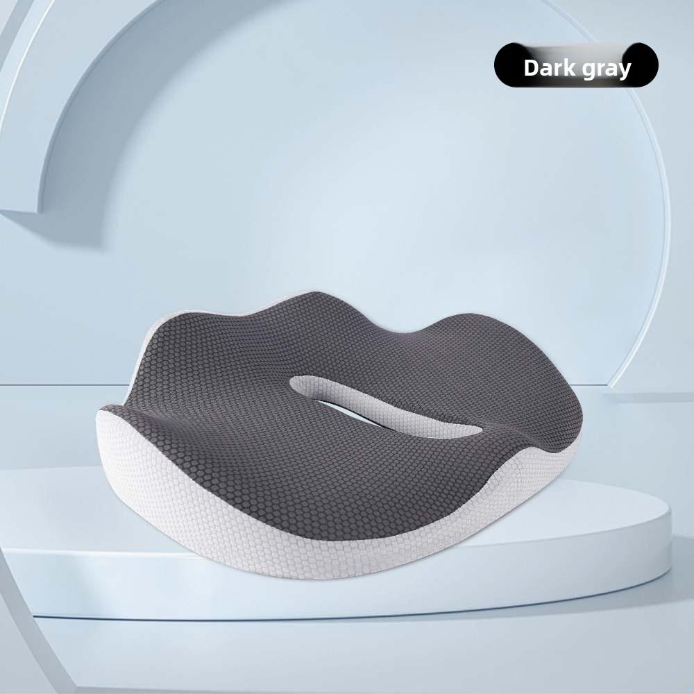 

Student Waist Protection Cushion Is Not Tired After Sitting for A Long Time Student Memory Foam Pad Office Beautiful Buttock Mat темно-серого
