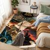 Custom Lord Rings Area Rug Living Room Nonslip Soft Carpet For Bedroom Game Playroom Sofa Office Home Decor Doormat Christmas Gift C103100