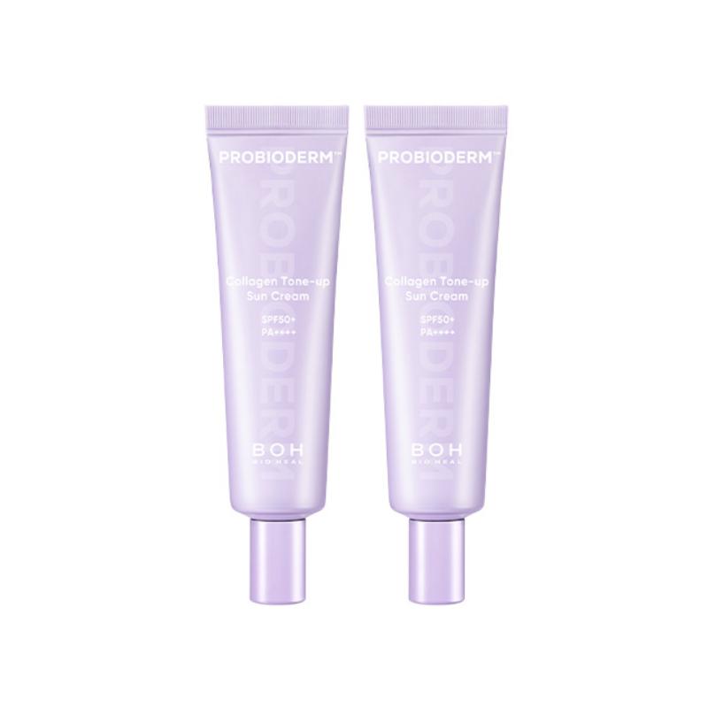 [BIOHEAL BOH] Probioderm Kollagen Sonnencreme Doppelpackung (50ml x 2 Stück) - Essenz / Aufhellungsoption Tone-up
