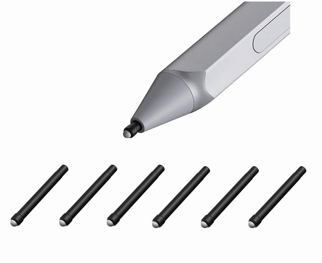 SHEAWA HB-Type Refill Pen Tips (Set of 6) for Surface Pro 4567Book