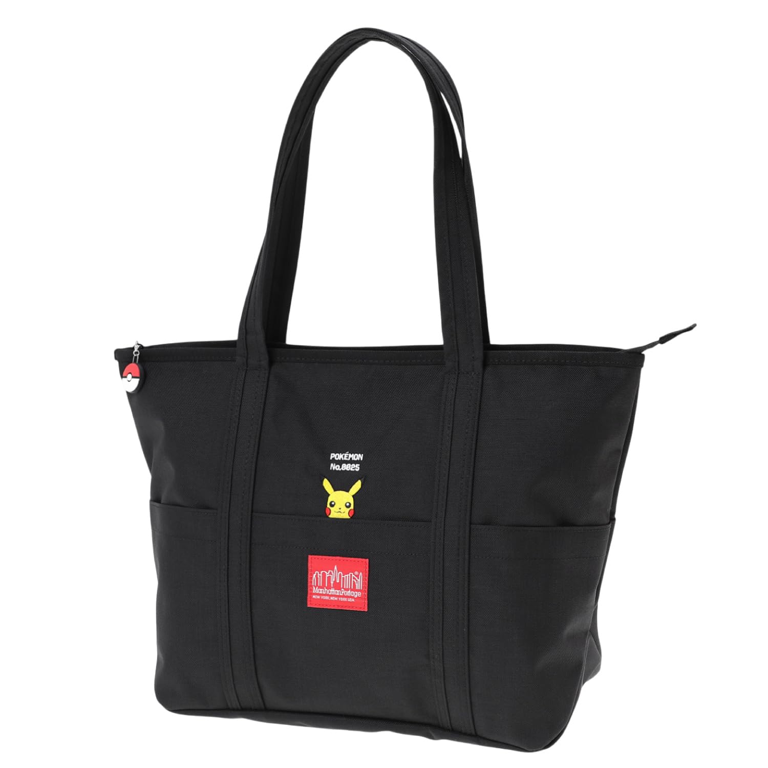 

Справжня сумка Tote Bag MP1336ZPIKACHU Tompkins Tote Bag Pokemon Pikachu Black [Manhattan Portage] [Official] чорний