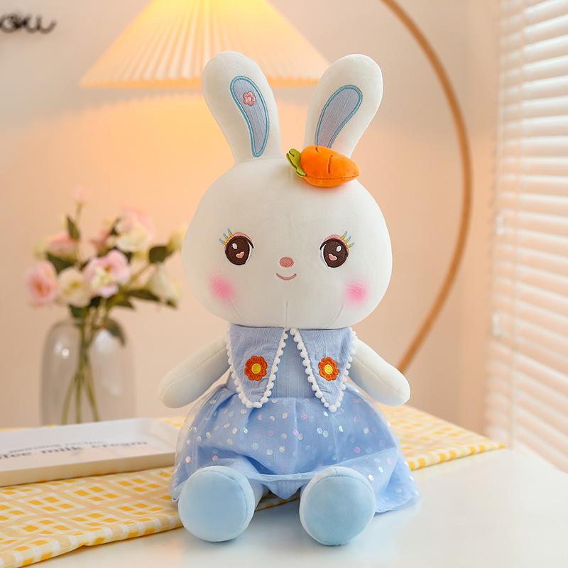 Rabbit Cute Plush Toy Bunny Stuffed Doll Girl Large Pillow Children Gift 4085cm