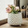 Zabawny ceramiczny pojemnik do przechowywania w kształcie szyszki na trzech nogach - Rurka na narzędzia kuchenne, Słoik ozdobny, Prezent świąteczny, Wytrzymały materiał ceramiczny