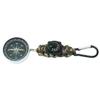 Mini Compasses Thermometer Keychain Pocket Size Snap Hook Compasses Carabiner for Camping Hiking Backpacking Survival