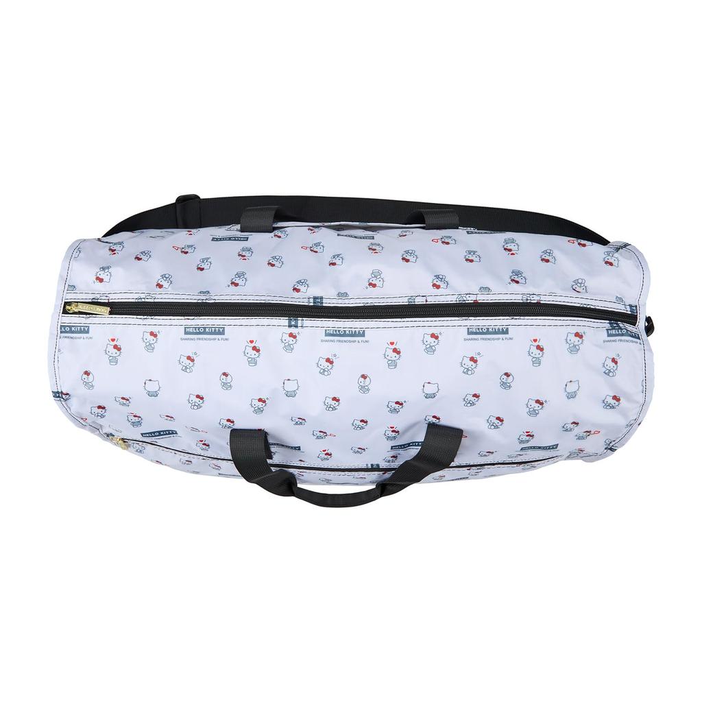 Foldable Boston large can be carried in a Sanrio White Heart [Hapitas] bag, size, suitcase, characters, SA14.