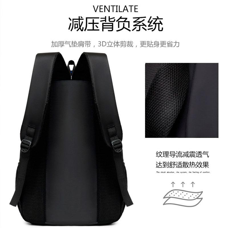 Schoolbag Wholesale Backpack Printing Work Business 11 Inch Computer Bag Large Capacity Business Backpack Men's Business Travel Backpack