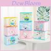 Caixa de Armazenamento Dobrável para Mesa com Estampa de Desenhos Animados Hello Kitty Melody para Organizar Material de Escritório