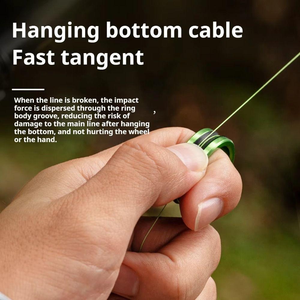 Fast Line Cutting Zinc Zinc Alloy Cable Ring Protect Hands Fishing Line Puller Fishing Equipment