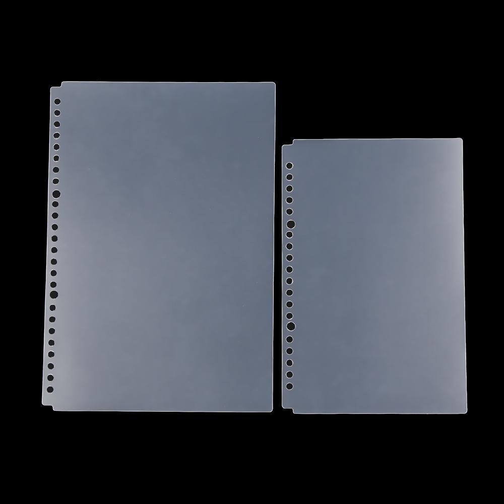 File Folder Refillable 20/26Hole Notepad Loose-leaf Cover Notebook Paging Separator Ring Binder
