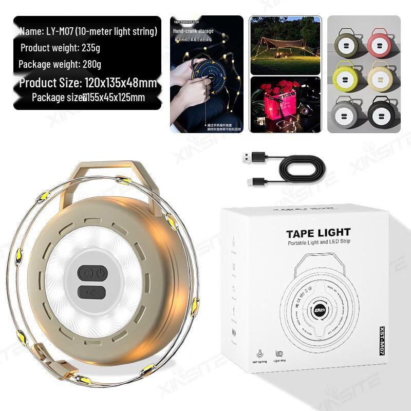 Dream Bubble Rechargeable Camping Ambiance String Light