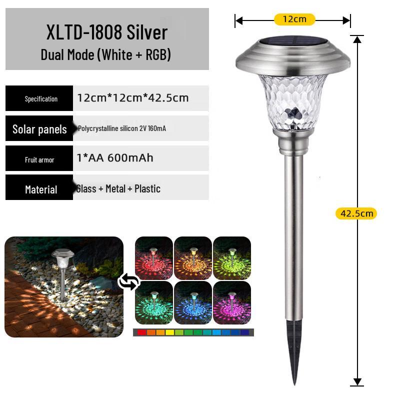 HEIXIE Solar LED Ground Plug Light