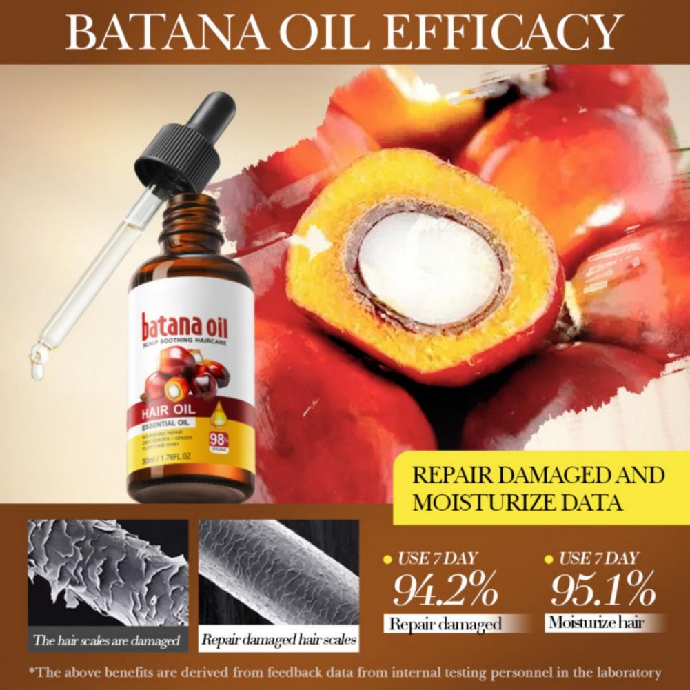Banata Oil Hair Growth Essential Oil Nourishing Fluffy Shiny Hair Repair Damage Strengthen Hair Core