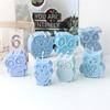 Cartoon Flat Owl Silicone Candle Mold DIY Animal Aroma Gypsum Resin Decoration Children's Toy Chocolate Biscuit Making Tool