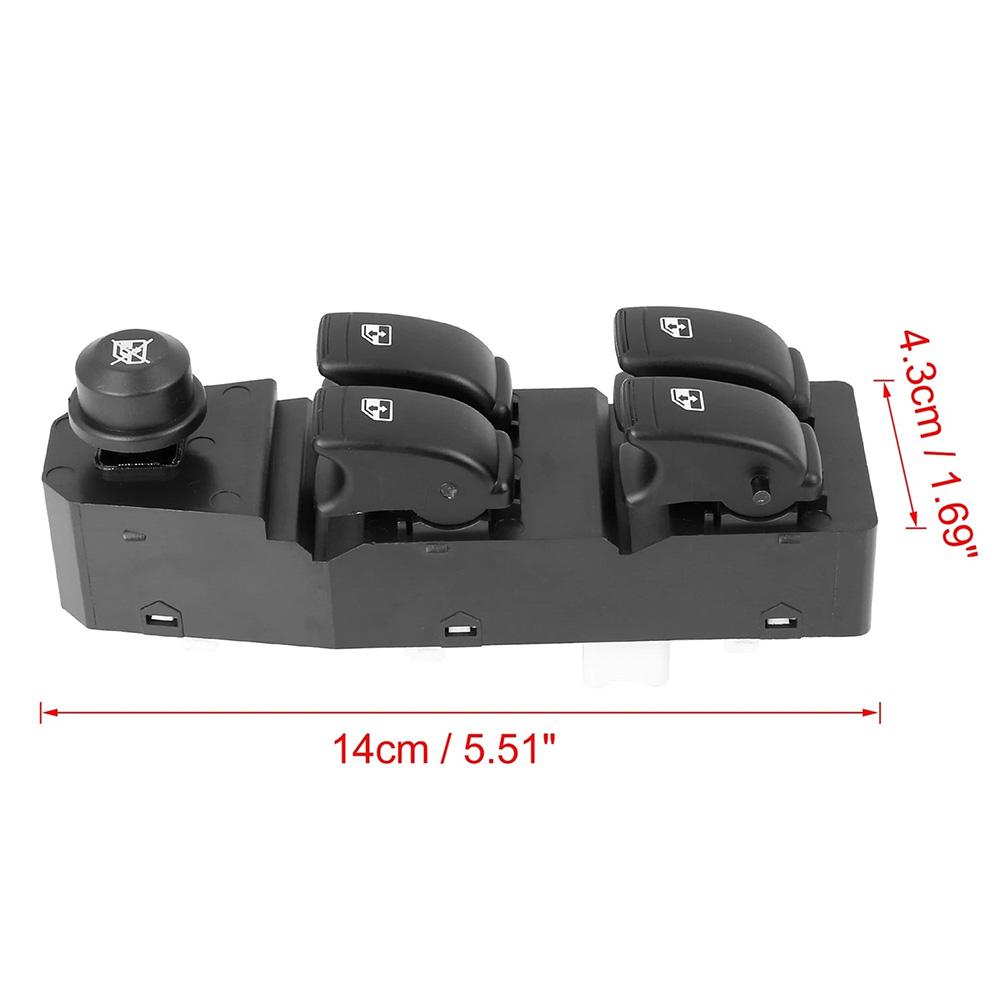 Car Window Control Switch For Chevrolet Aveo 2009-2011 OEM Part Number 202005158 96892527 Replacement Car Accessories
