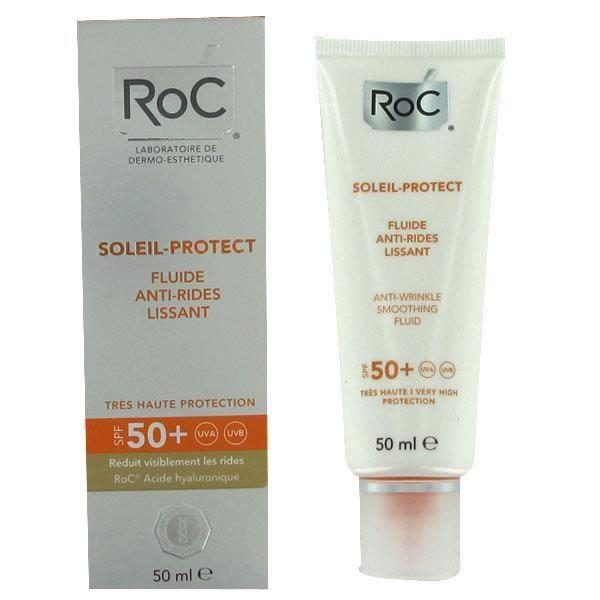 Roc Soleil-Protect Fluido Alisador Anti-Arrugas SPF50+ 50ml
