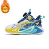 Fleece and Thickened Medium and Older Children's Sports Shoes 2025 Friction Basketball Shoes Two Cotton Autumn and Winter Sound Boys' Sports Shoes