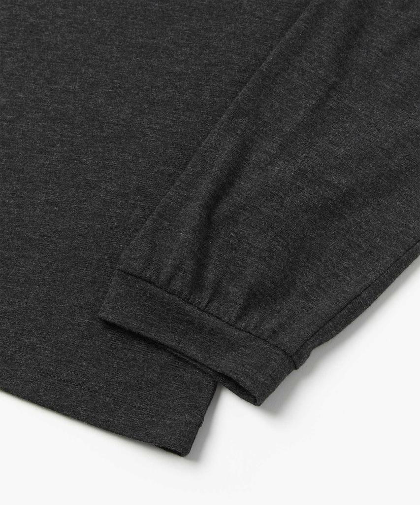 WMC Double Neck Long Sleeve_Charcoal Grey