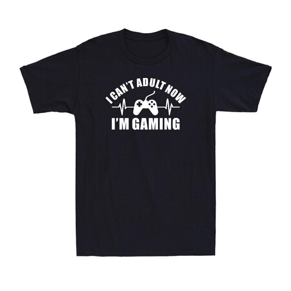 I Can t Adult Now I m Gaming Funny Gamer Gaming Gift Novelty T-Shirt S разноцветный