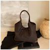 Bag Women's New Bow Splicing Bag Fashion Versatile Shoulder Bag Large Capacity Women's Underarm Bag