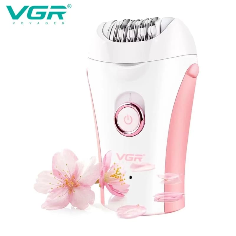 

Original VGR V-705 Rechargeable Women Epilator Electric Female Epilator for Face Hair Removal Machine Facial Legs Depilatory Body Home Hair Shaver розовый