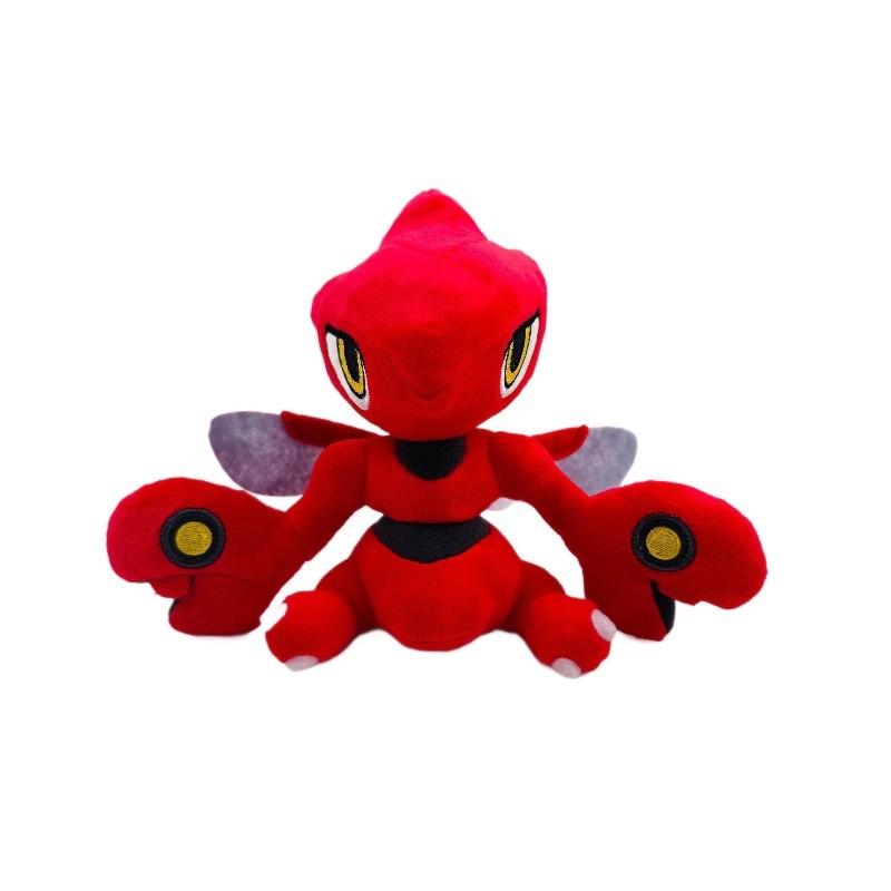 Pokemon Scizor Plush Toy 21cm Short Plush Collectors Item For Kids