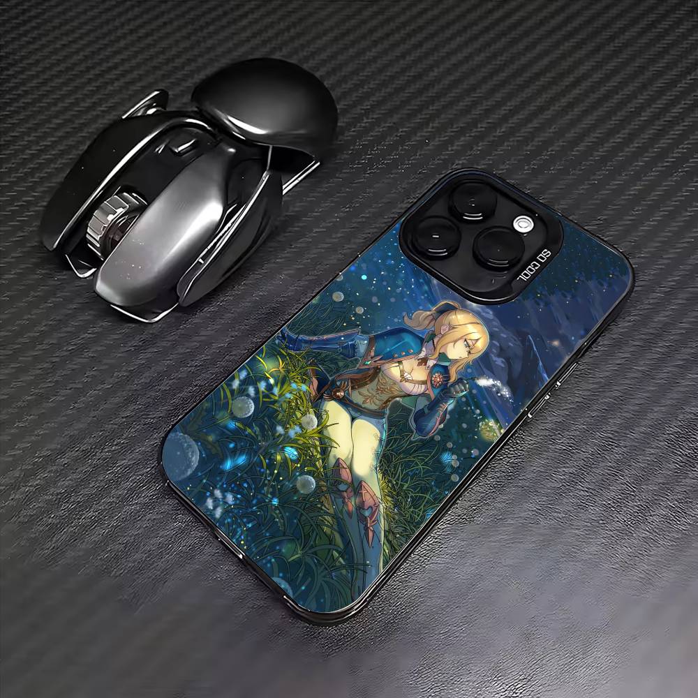

Чехол для телефона Jean G-Gunnhildr для iPhone17,16,15,14,13,12,11 Plus,Pro Max Цветной Серебряное покрытие Внутренняя крышка iPhone13PROMAX