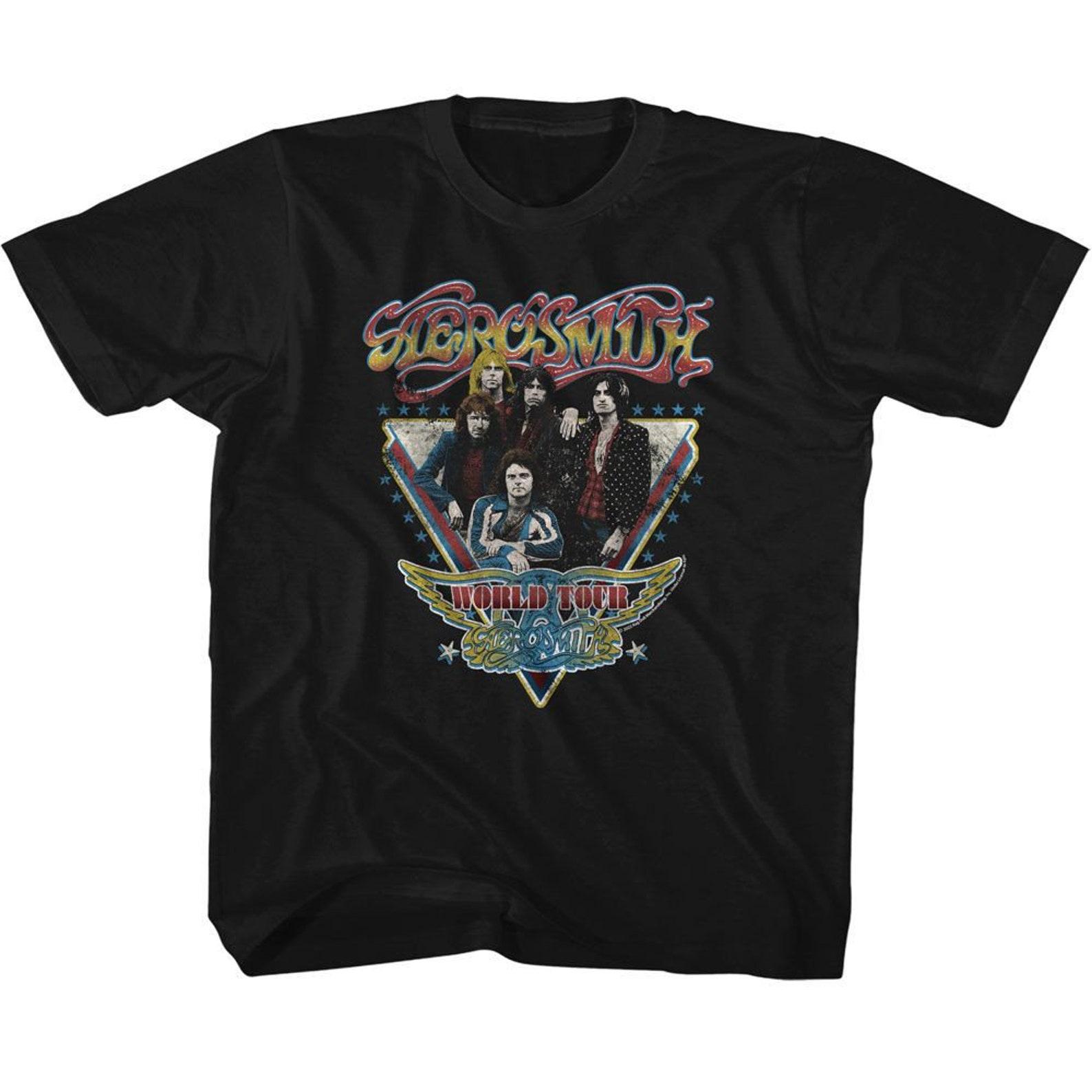 Aerosmith World Tour Black Toddler T-Shirt 3XL