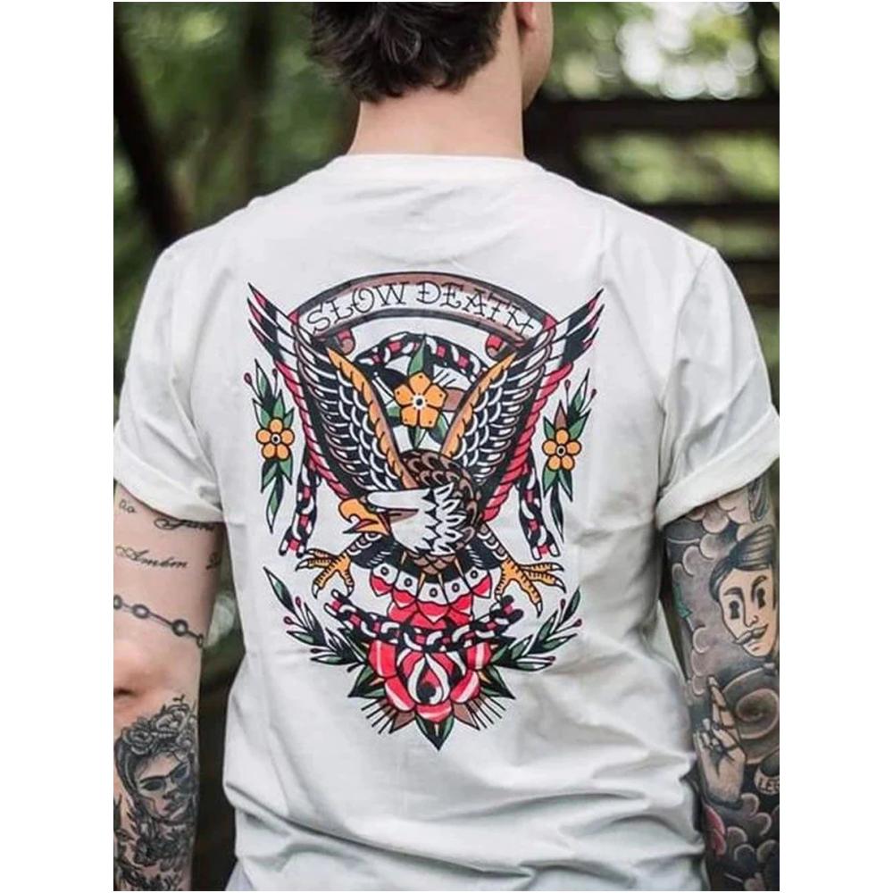 Men's T-shirt Japan Print Short Sleeve T Shirt For Men 3D Tops Tees Vintage Street Clothing Oversized Tee Shirt Man Clothes