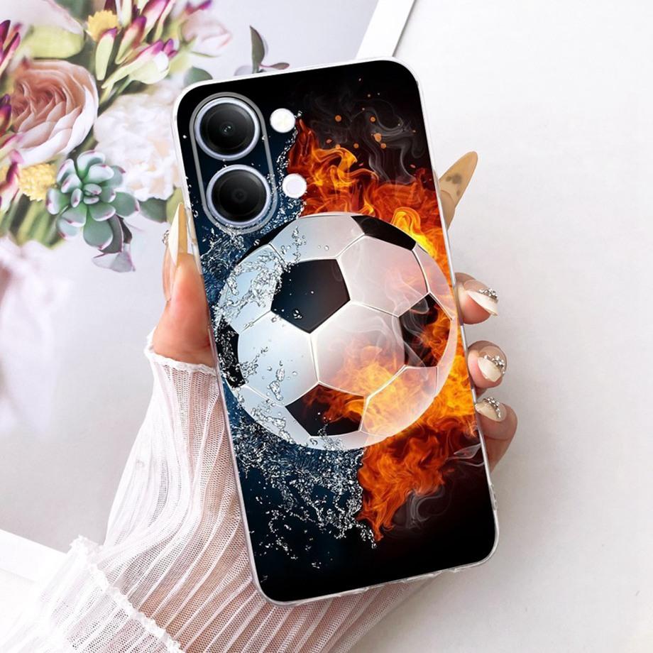 Flower Cartoon Fashion Design Phone Case For Vivo Y05 Y11D 4G Vivo Y11 Y21 5G Funda Soft Silicone Clear Back Cover V2553 V2554
