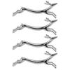 4PCS Cutlery Rest Silver Chopstick Stand Electroplated Polished Zinc Alloy Animal Shape Versatile Holder Rack for Fork