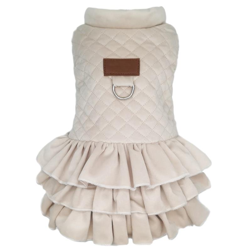 

Теплая одежда для собак, жилет, куртка для собак, кошек, зимняя одежда для чихуахуа-йорков, мальтийская одежда, пальто для щенков, костюм для домашних животных, собак XL бежевый