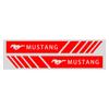 2PCS Vinyl Car Rearview Mirror Sticker Auto Side Body Stripe Decal Decoration for Ford Mustang Transit Ranger Focus Kuga S-MAX
