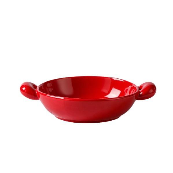 Ceramic Binaural Bowl Household Large Soup Bowl Noodle Bowl High Value Tableware Rice Bowl Oat Salad Yogurt Breakfast Bowl