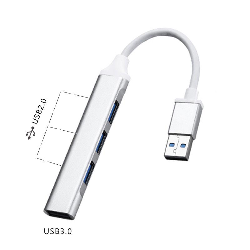Dock Multi-Port USB-C: Splitter Type-C, Convertor OTG, Adaptor Hub pentru Mobil și Computer