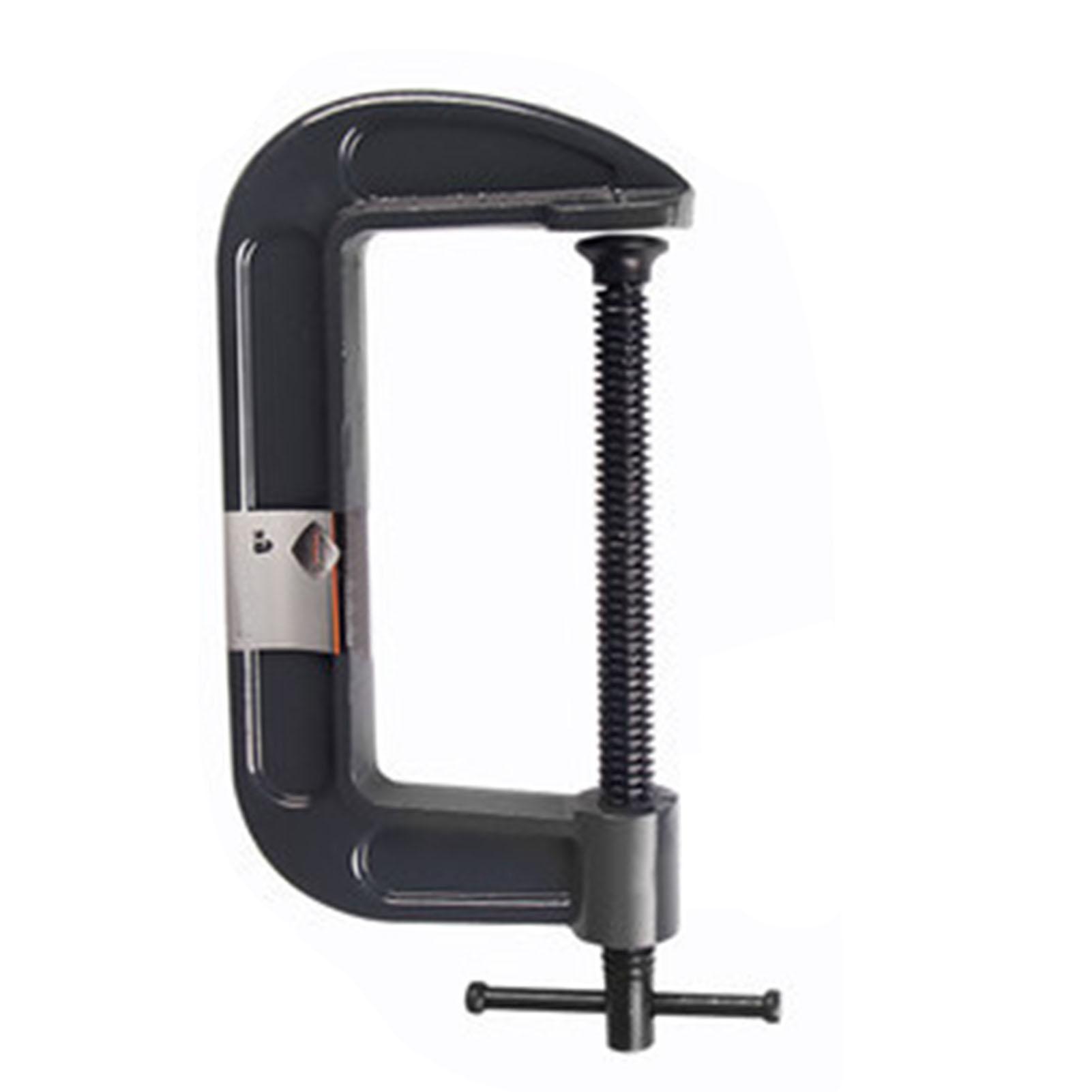 

Струбцина C 3 дюйма Чугун Высокая прочность Деревообработка Фиксация Инструмент Струбцина C для дома Гараж Деревообрабатывающая мастерская