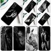 Black White Horse Case For Xiaomi Redmi Note 13 Pro 14 12 9 10 11 Pro 10S 11S 12S Redmi 14C 13C 10C 12C Cover