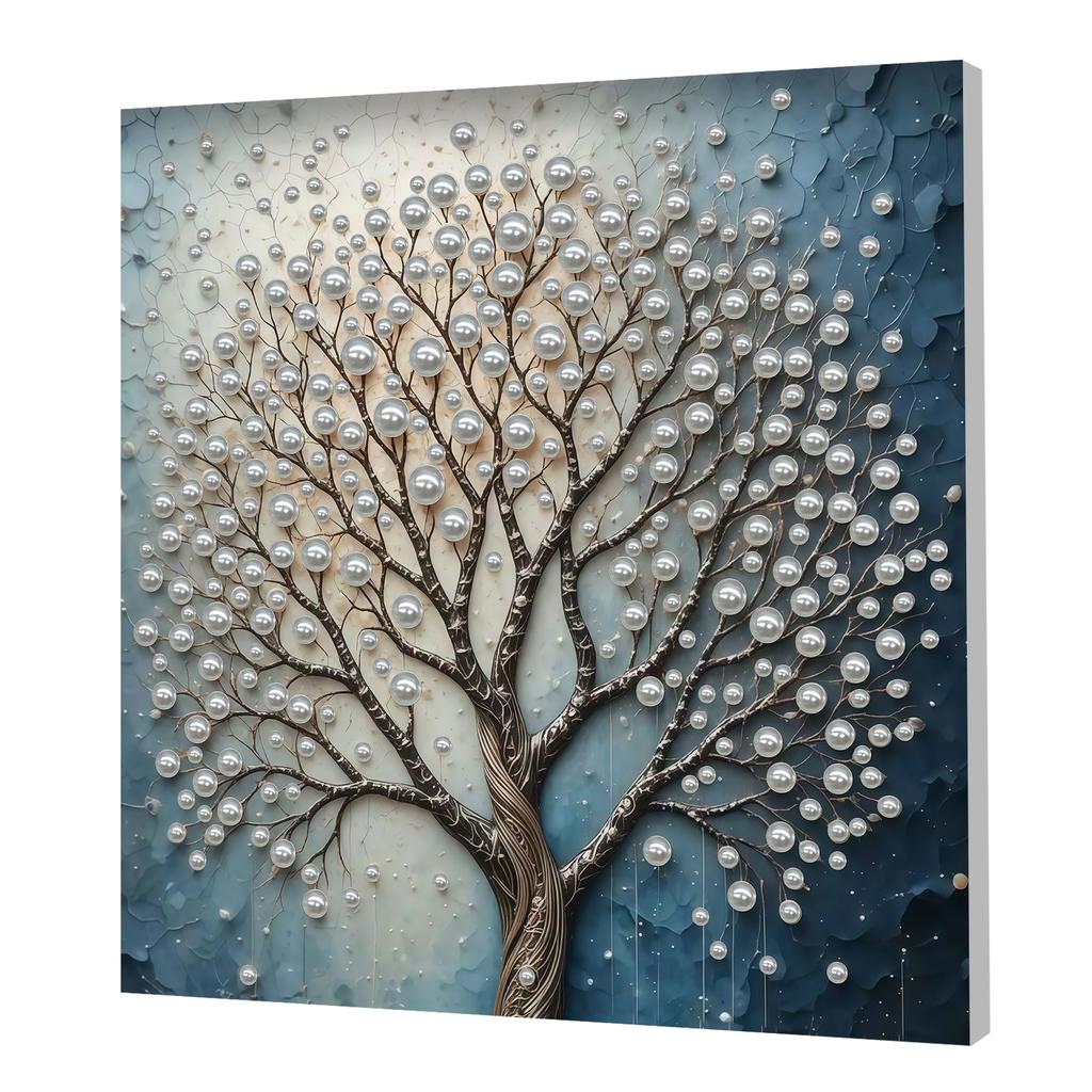 Pittura con Punti Perla Fai-da-te per Adulti/Principianti Regalo Decorazione per la Casa Kit Artistici Pittura Perla 30x30cm Con Telaio