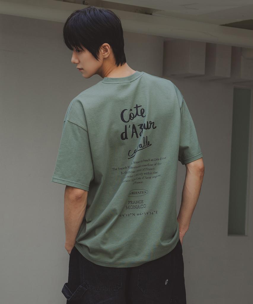 ALVINCLO Coordiates Oversized Short Sleeve T-Shirt Ast4785 (3 Colors)